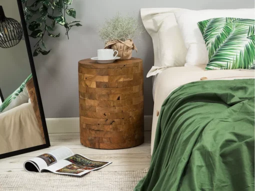 Table Basse Cylindrique En Bois BRANT -Meilleur Meubles Magasin table basse 23238485