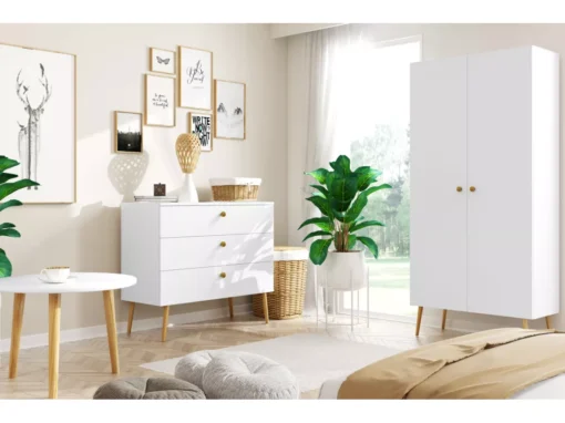 Table Basse MALIBO 60 Cm Ronde Blanc Mat -Meilleur Meubles Magasin table basse 24154287