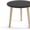 Table Basse MALIBO 60 Cm Ronde Noir Mat -Meilleur Meubles Magasin table basse 24154301