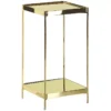 Table Appoint Dorée 29 X 29 X 60 Cm ALSEA -Meilleur Meubles Magasin table basse 24512089