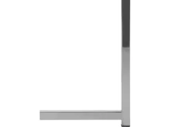 Table Basse Effet Marbre Blanc Structure Argentée QUINCY -Meilleur Meubles Magasin table basse 24512121