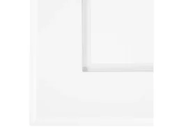 Table D'appoint Blanche Avec Plateau En Verre ATTU -Meilleur Meubles Magasin table basse 24733371
