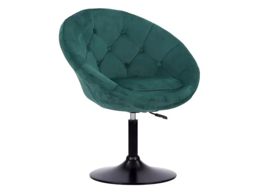 Tabouret De Bar En Velours Vert EDGAR - HAPPY GARDEN -Meilleur Meubles Magasin tabouret de bar 9218245