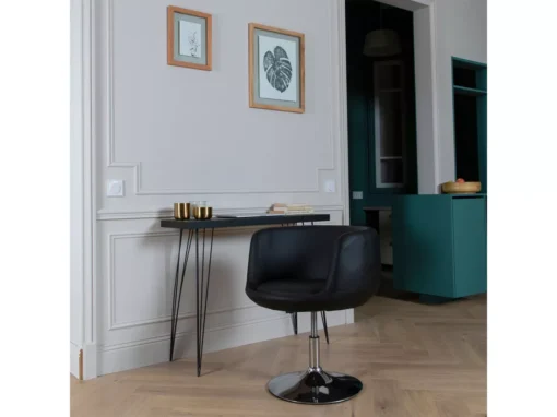 Tabouret De Bar Noir NOLAN - HAPPY GARDEN -Meilleur Meubles Magasin tabouret haut 10779909