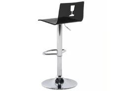 Set De 2 Chaises De Bar Transparentes Noires BUSAN -Meilleur Meubles Magasin tabouret haut 16321489