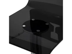 Set De 2 Chaises De Bar Transparentes Noires BUSAN -Meilleur Meubles Magasin tabouret haut 16321497