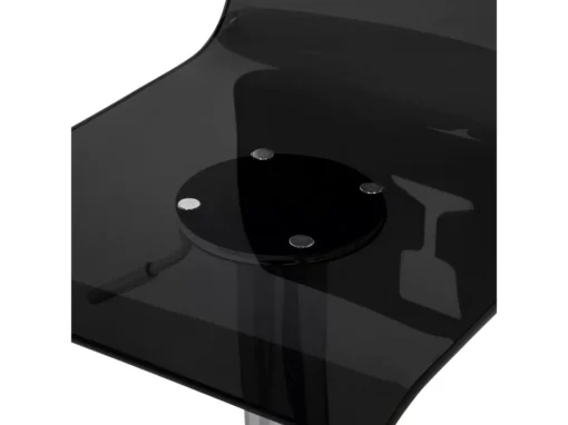 Set De 2 Chaises De Bar Transparentes Noires BUSAN -Meilleur Meubles Magasin tabouret haut 16321497