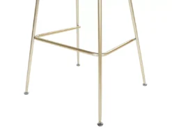 Lot De 2 Chaises De Bar En Velours Rose ARCOLA -Meilleur Meubles Magasin tabouret haut 16728925