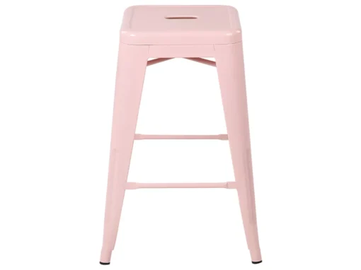 Lot De 2 Tabourets De Bar Rose De 60 Cm CABRILLO -Meilleur Meubles Magasin tabouret haut 17217979