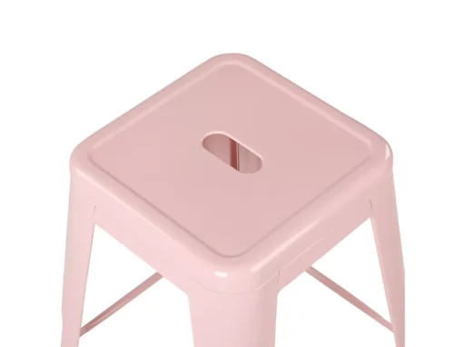 Lot De 2 Tabourets De Bar Rose De 60 Cm CABRILLO -Meilleur Meubles Magasin tabouret haut 17217983