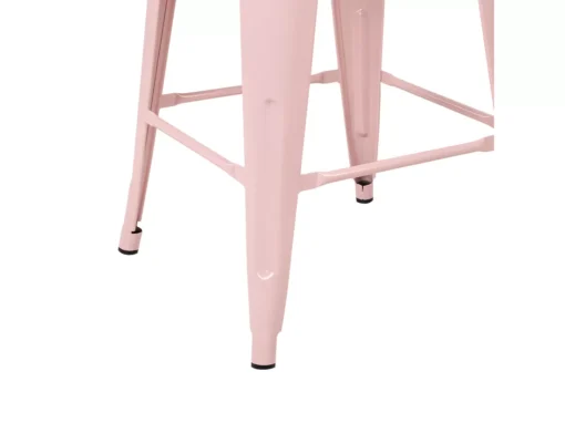 Lot De 2 Tabourets De Bar Rose De 60 Cm CABRILLO -Meilleur Meubles Magasin tabouret haut 17217985
