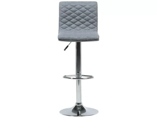 Lot De 2 Chaises De Bar Réglable En Tissu Gris ORLANDO -Meilleur Meubles Magasin tabouret haut 17218143