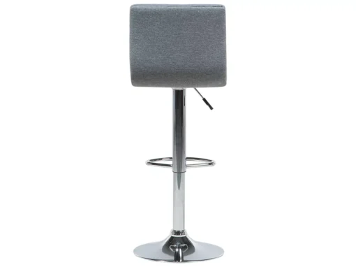 Lot De 2 Chaises De Bar Réglable En Tissu Gris ORLANDO -Meilleur Meubles Magasin tabouret haut 17218147