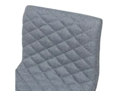 Lot De 2 Chaises De Bar Réglable En Tissu Gris ORLANDO -Meilleur Meubles Magasin tabouret haut 17218153