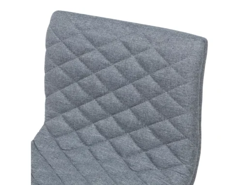 Lot De 2 Chaises De Bar Réglable En Tissu Gris ORLANDO -Meilleur Meubles Magasin tabouret haut 17218153