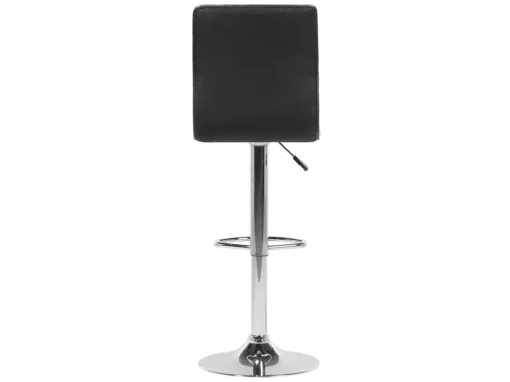 Lot De 2 Chaises De Bar En Tissu Noir LUCERNE -Meilleur Meubles Magasin tabouret haut 17218383
