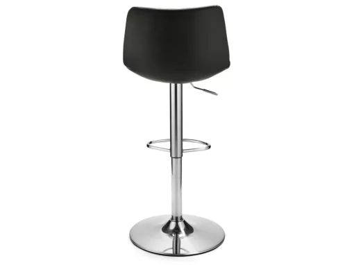 Lot De 2 Tabourets De Bar Réglable En Hauteur Lukas - Simili Et Métal - Gris -Meilleur Meubles Magasin tabouret haut 18866489