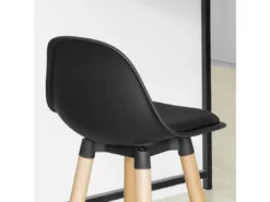 Tabouret De Bar Tabouret Haut Cuisine Avec Dossier Et Repose-pieds, FST70-SCH -Meilleur Meubles Magasin tabouret haut 19308765