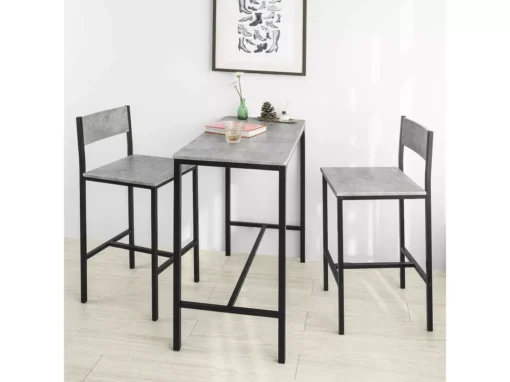 Lot De 2 Chaises Hautes Tabourets De Bar Cuisine Chaises De Bar Avec Repose-Pieds,SoBuy FST53-HGx2 -Meilleur Meubles Magasin tabouret haut 19791707