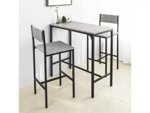 Lot De 2 Chaises Hautes Tabourets De Bar Cuisine Chaises De Bar Avec Repose-Pieds,SoBuy FST53-HGx2 -Meilleur Meubles Magasin tabouret haut 19791715