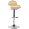 Lot De 2 Tabourets De Bar Bois Clair LIVERPOOL -Meilleur Meubles Magasin tabouret haut 23896193
