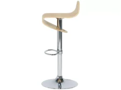 Lot De 2 Tabourets De Bar Bois Clair LIVERPOOL -Meilleur Meubles Magasin tabouret haut 23896199