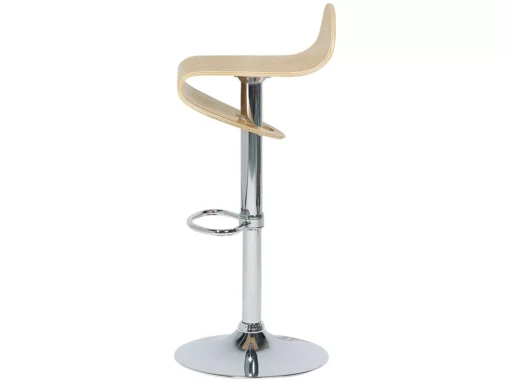 Lot De 2 Tabourets De Bar Bois Clair LIVERPOOL -Meilleur Meubles Magasin tabouret haut 23896199