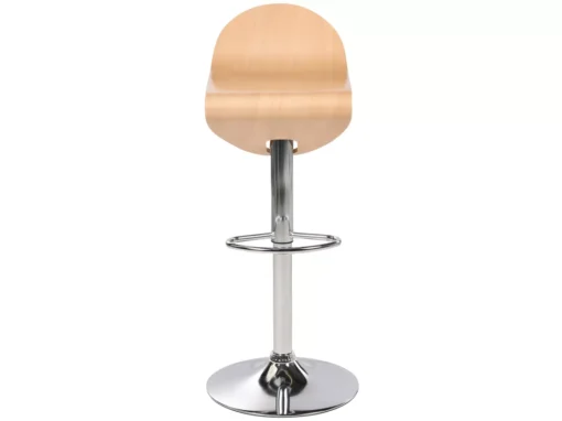 Lot De 2 Tabourets De Bar Bois Clair LIVERPOOL -Meilleur Meubles Magasin tabouret haut 23896209