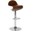 Lot De 2 Tabourets De Bar Bois Foncé LIVERPOOL -Meilleur Meubles Magasin tabouret haut 23896213