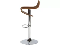 Lot De 2 Tabourets De Bar Bois Foncé LIVERPOOL -Meilleur Meubles Magasin tabouret haut 23896217