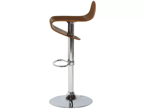 Lot De 2 Tabourets De Bar Bois Foncé LIVERPOOL -Meilleur Meubles Magasin tabouret haut 23896217