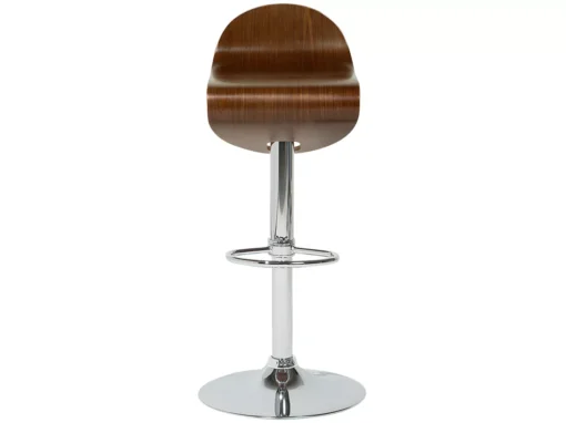 Lot De 2 Tabourets De Bar Bois Foncé LIVERPOOL -Meilleur Meubles Magasin tabouret haut 23896219