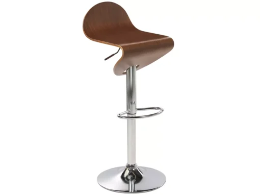 Lot De 2 Tabourets De Bar Bois Foncé LIVERPOOL -Meilleur Meubles Magasin tabouret haut 23896223