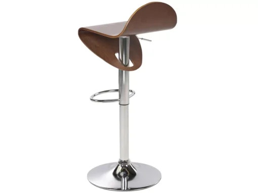 Lot De 2 Tabourets De Bar Bois Foncé LIVERPOOL -Meilleur Meubles Magasin tabouret haut 23896229
