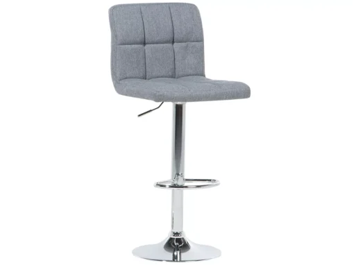 Lot De 2 Chaises De Bar Réglables Grises MARION -Meilleur Meubles Magasin tabouret haut 24204023