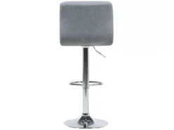 Lot De 2 Chaises De Bar Réglables Grises MARION -Meilleur Meubles Magasin tabouret haut 24204027