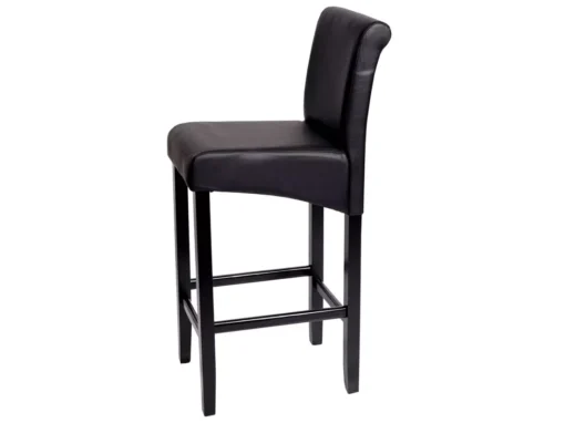 Tabouret De Bar MCW-C33 (lot De 2),noir Mat, Pieds Foncés -Meilleur Meubles Magasin tabouret haut 24536005