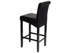 Tabouret De Bar MCW-C33 (lot De 2),noir Mat, Pieds Foncés -Meilleur Meubles Magasin tabouret haut 24536007
