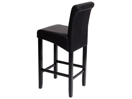 Tabouret De Bar MCW-C33 (lot De 2),noir Mat, Pieds Foncés -Meilleur Meubles Magasin tabouret haut 24536007
