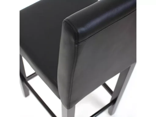 Tabouret De Bar Cesena (lot De 2),noir, Pieds Foncés -Meilleur Meubles Magasin tabouret haut 24536427