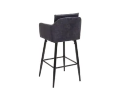 Tabouret De Bar MCW-H93,tissu/textile Gris Foncé -Meilleur Meubles Magasin tabouret haut 24536471