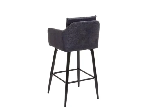 Tabouret De Bar MCW-H93,tissu/textile Gris Foncé -Meilleur Meubles Magasin tabouret haut 24536471