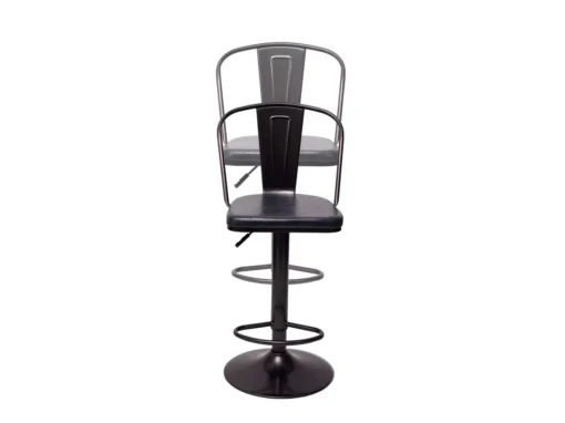 Tabouret De Bar MCW-H10a (lot De 2),vintage Noir-gris -Meilleur Meubles Magasin tabouret haut 24547839