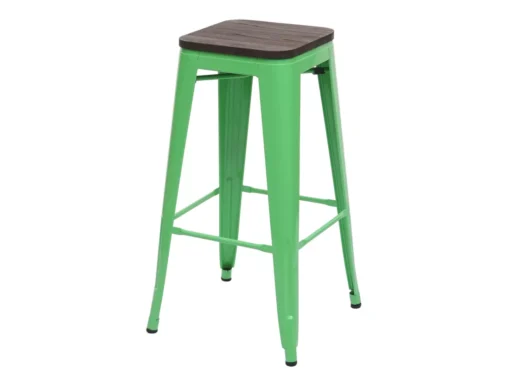 Tabouret De Bar MCW-A73 Métal Empilable,vert -Meilleur Meubles Magasin tabouret haut 24547849
