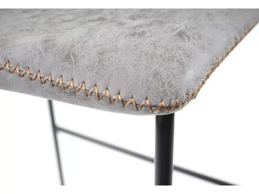 Tabouret De Bar MCW-E54 (lot De 2),similicuir, Aspect Daim, Gris -Meilleur Meubles Magasin tabouret haut 24547951