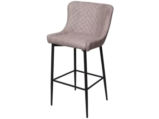 Tabouret De Bar MCW-H79,tissu / Textile Gris -Meilleur Meubles Magasin tabouret haut 24547961