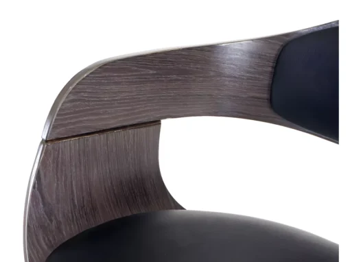 Tabouret De Bar MCW-A47,gris, Similicuir Noir -Meilleur Meubles Magasin tabouret haut 24548081