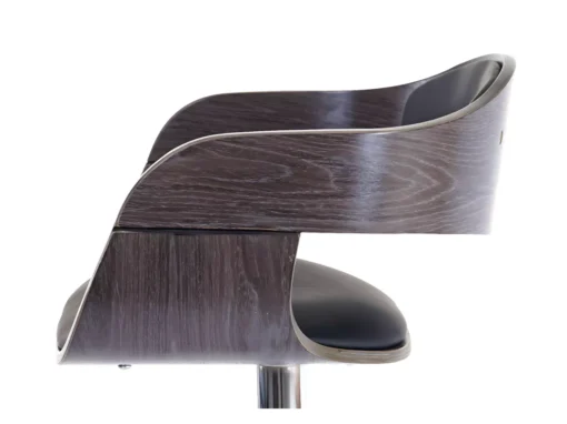 Tabouret De Bar MCW-A47,gris, Similicuir Noir -Meilleur Meubles Magasin tabouret haut 24548085
