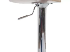 Tabouret De Bar MCW-A47,gris, Similicuir Noir -Meilleur Meubles Magasin tabouret haut 24548087