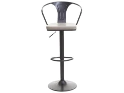Tabouret De Bar MCW-H10b (lot De 2),vintage Noir-crème -Meilleur Meubles Magasin tabouret haut 24548275